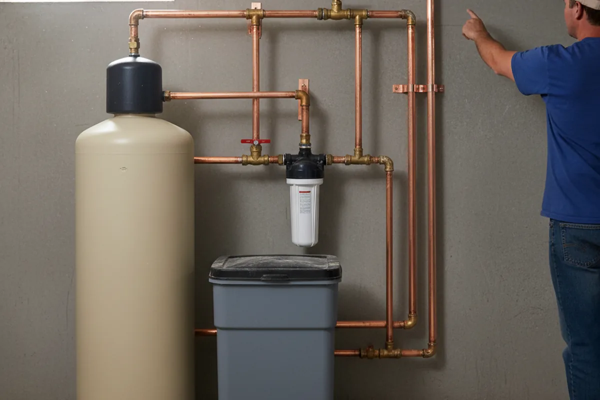 Whole-house water treatment system installed in Hurt